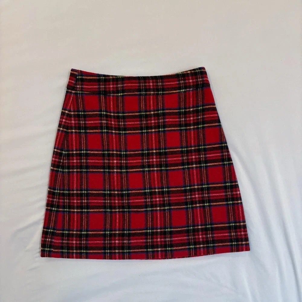 J. Crew red wool